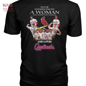 Never Underestiamte A Woman Who Understands Basketball And Loves Arizona Cardinals Hot Trend T Shirt