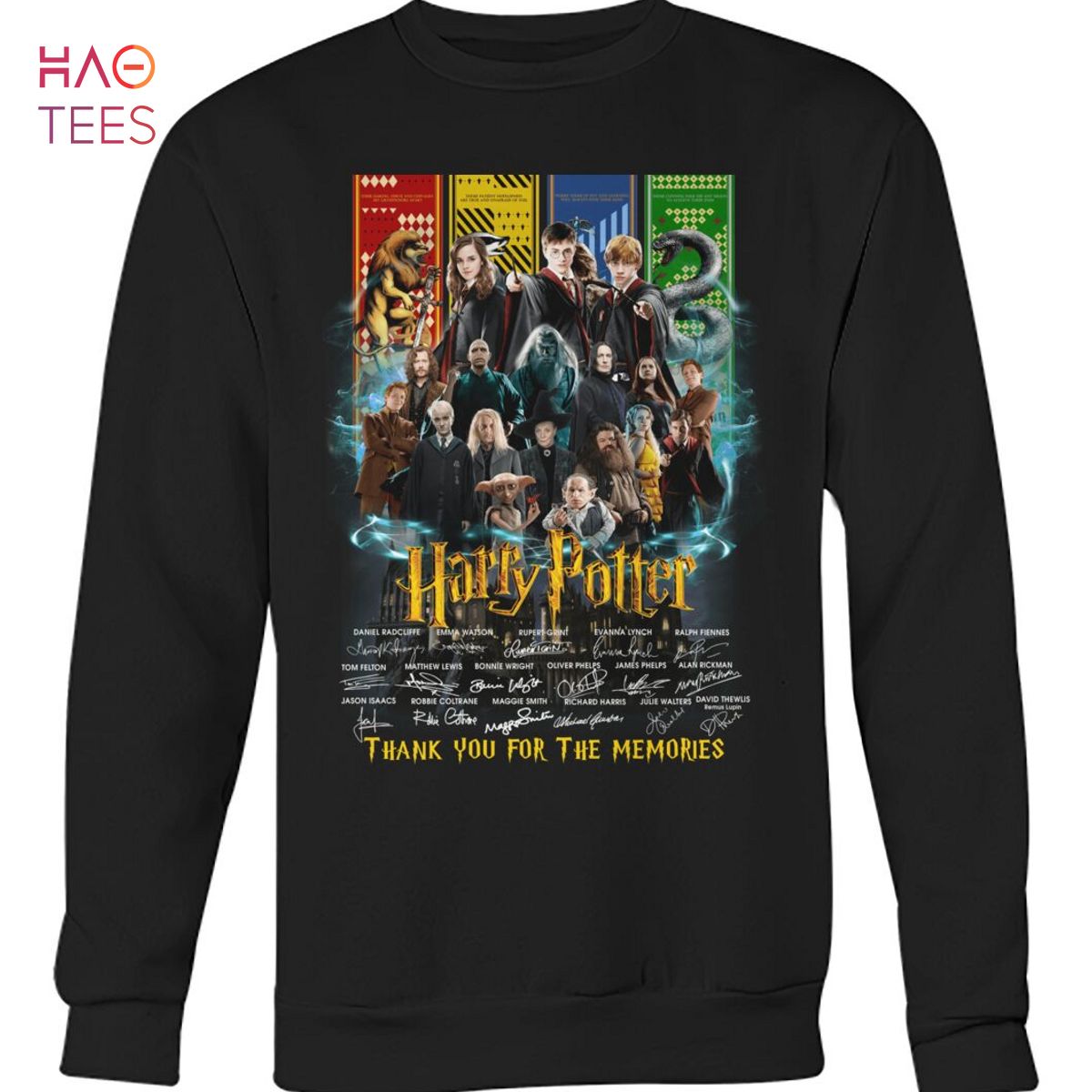 Harry Potter Cast Member Thank You For The Memories T-Shirt Harry Potter Cast Member Thank You For The Memories T-Shirt