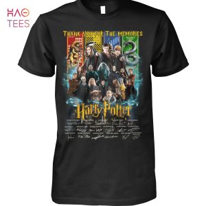 Thank You For The Memories Harry Potter T-Shirt