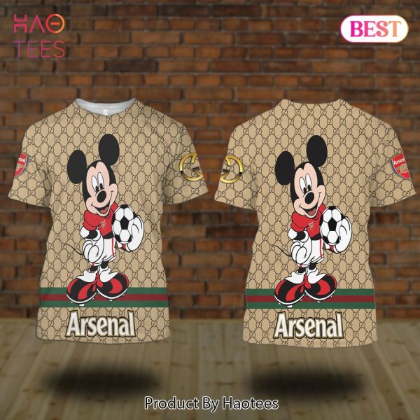 Arsenal Gucci Mickey Trending T-Shirt