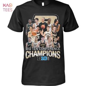 Big Ten Conference Champions Big 2023 Purdue Boilermakers T-Shirt