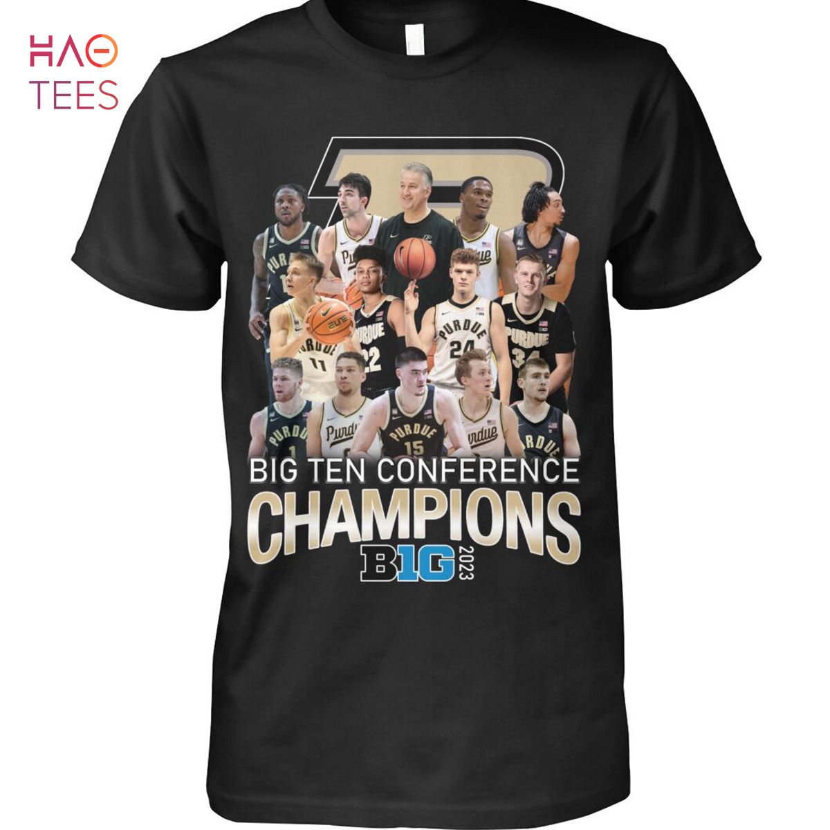 Big Ten Conference Champions Big 2023 Purdue Boilermakers T-Shirt Big Ten Conference Champions Big 2023 Purdue Boilermakers T-Shirt