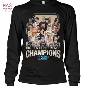 Big Ten Conference Champions Big 2023 Purdue Boilermakers T-Shirt