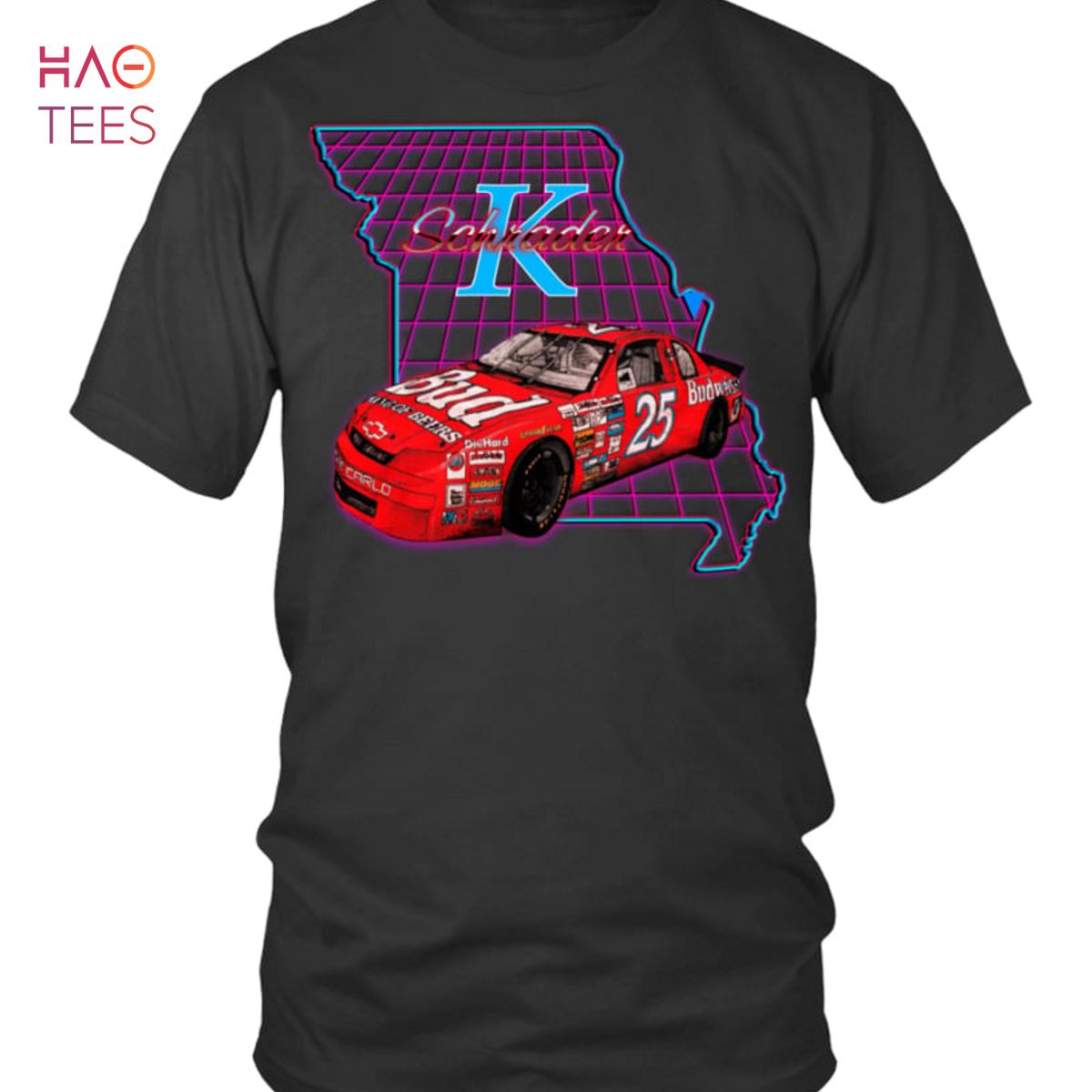 Ken Chrader Nascar Racing Drive Car T-Shirt Ken Chrader Nascar Racing Drive Car T-Shirt