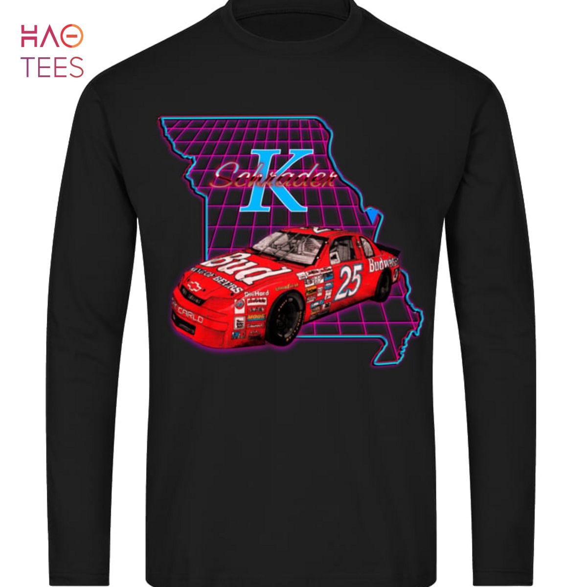 Ken Chrader Nascar Racing Drive Car T-Shirt Ken Chrader Nascar Racing Drive Car T-Shirt
