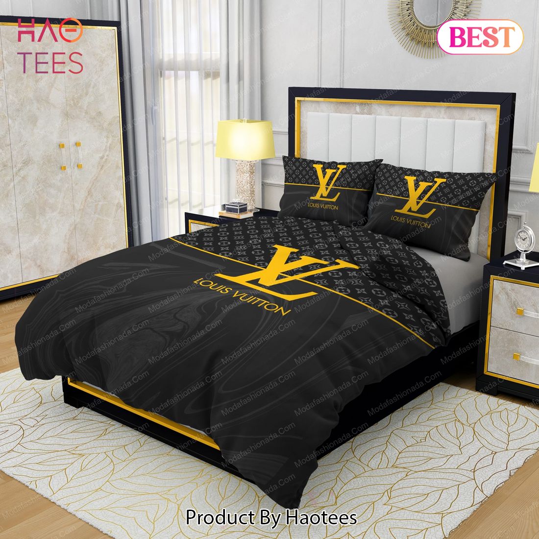 Buy Louis Vuitton Brands 14 Bedding Set Bed Sets With Twin, Full, Queen, King  Size