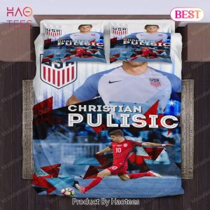 BEST Christian Pulisic United States Bedding Sets Bed Sets, Bedroom Sets, Comforter Sets, Duvet Cover, Bedspread