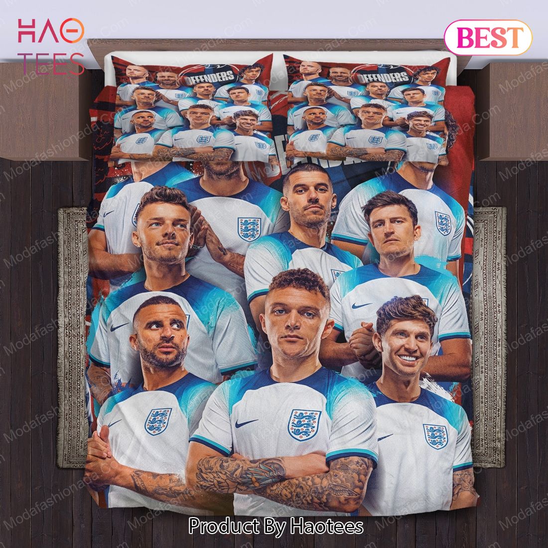 England National Football Team - Defenders For Worldcup 2022 Bedding Sets Bed Sets, Bedroom Sets, Comforter Sets, Duvet Cover, Bedspread