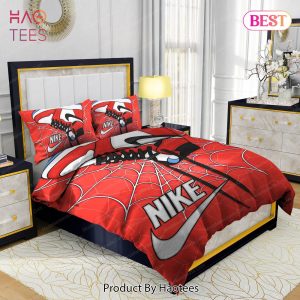 Famous Nike Air Jordan and Cobweb Design & Quality Comfortable 4 Pieces Bedding Sets Bed Sets, Bedroom Sets, Comforter Sets, Duvet Cover, Bedspread