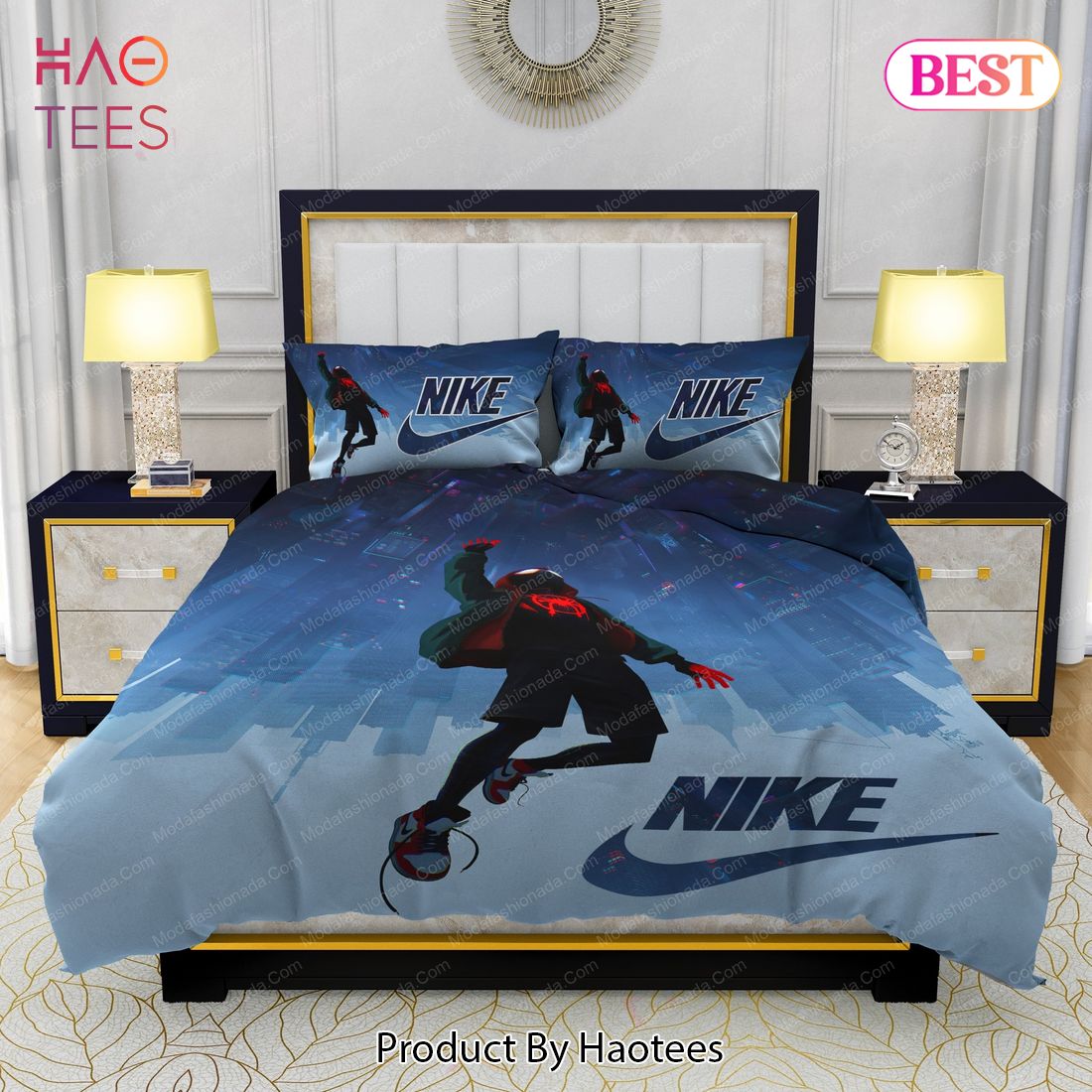 Famous Nike Air Jordan and Spider Man Bedding Sets Bed Sets, Bedroom Sets, Comforter Sets, Duvet Cover, Bedspread