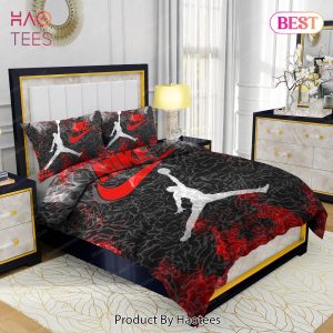 Famous Nike Air Jordan JUST DO IT Design & Quality Comfortable 4 Pieces Bedding Sets Bed Sets, Bedroom Sets, Comforter Sets, Duvet Cover, Bedspread