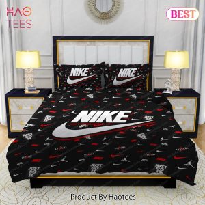 Famous Nike Air Jordan JUST DO IT Supreme Design & Quality Comfortable 4 Pieces Bedding Sets Bed Sets, Bedroom Sets, Comforter Sets, Duvet Cover, Bedspread