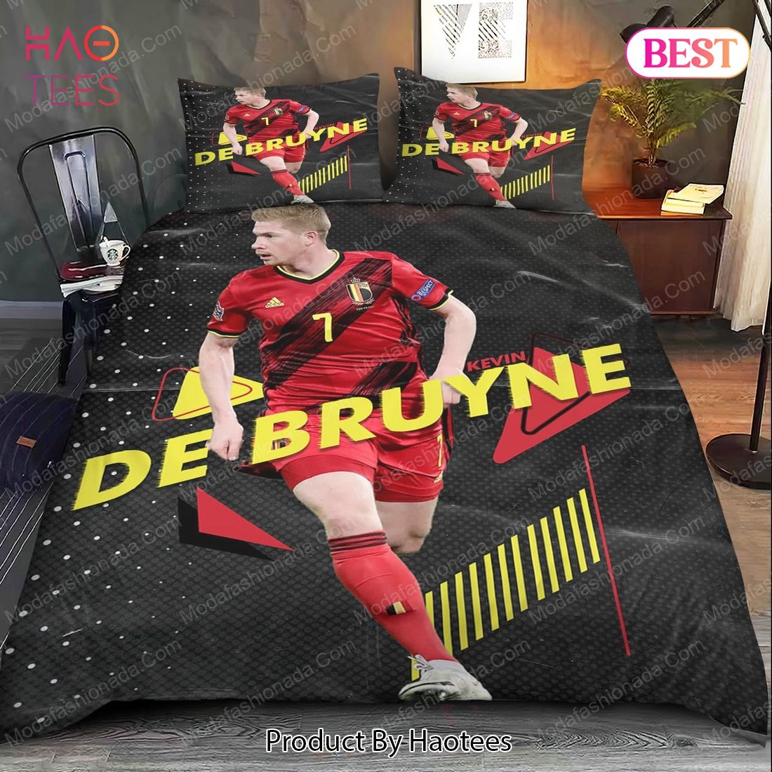 Kevin De Bruyne Belgium Bedding Sets Bed Sets, Bedroom Sets, Comforter Sets, Duvet Cover, Bedspread