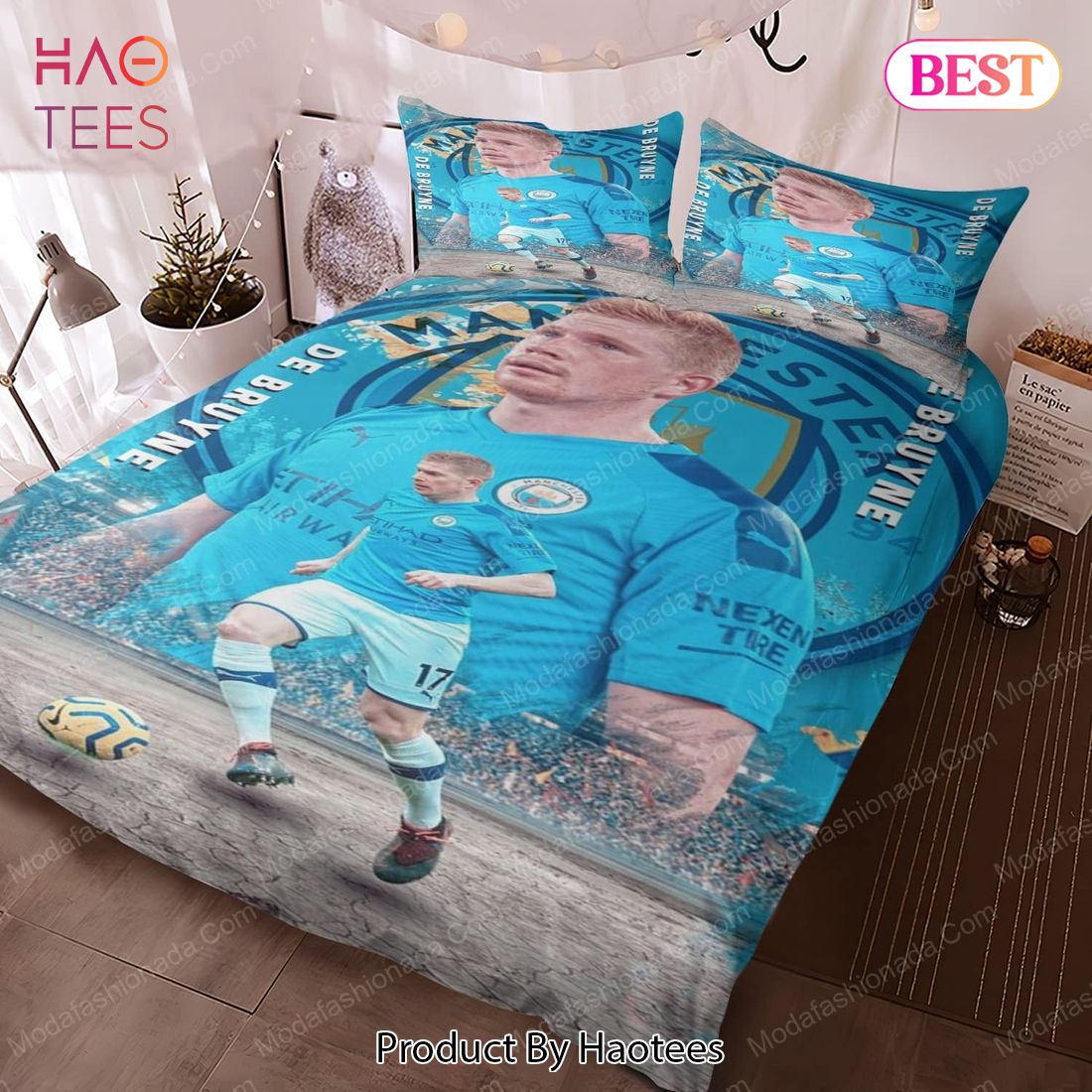 Kevin De Bruyne Manchester City Bedding Sets Bed Sets, Bedroom Sets, Comforter Sets, Duvet Cover, Bedspread