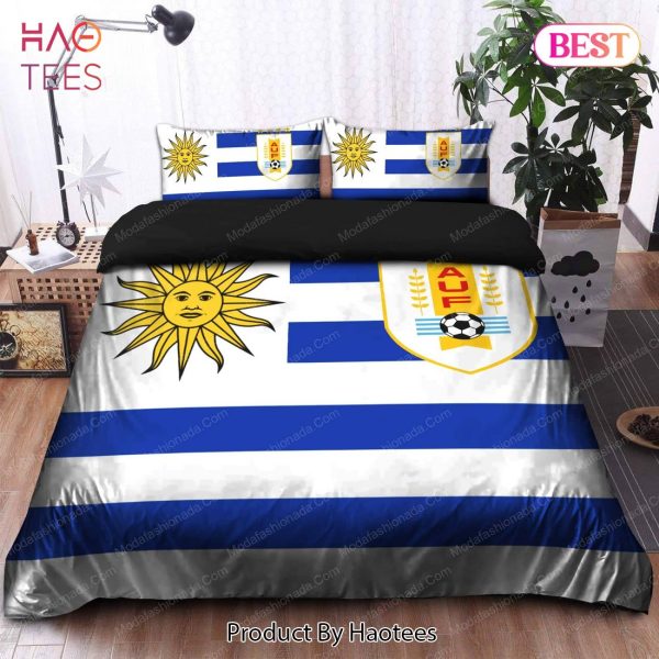 Logo Uruguay National Football Team Bedding Sets Bed Sets, Bedroom Sets, Comforter Sets, Duvet Cover, Bedspread