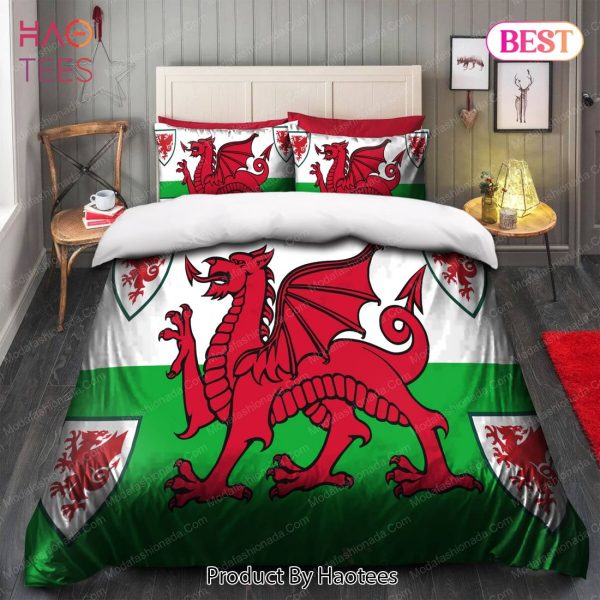 Logo Wales National Football Team Bedding Sets Bed Sets, Bedroom Sets, Comforter Sets, Duvet Cover, Bedspread