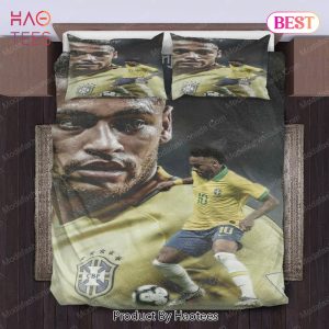 [AVAILABLE] Neymar Brazil Bedding Sets Bed Sets, Bedroom Sets, Comforter Sets, Duvet Cover, Bedspread