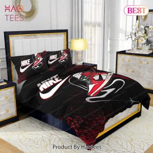 Nike Air Jordan Design & Quality Comfortable 4 Pieces Bedding Sets Bed Sets, Bedroom Sets, Comforter Sets, Duvet Cover, Bedspread