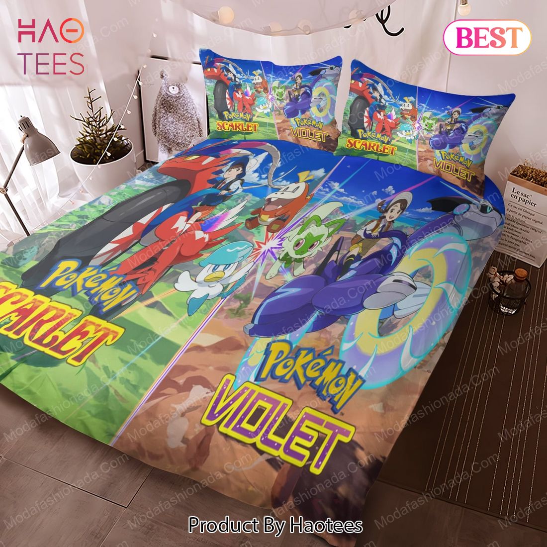 THE BEST Pokemon Scarlet and Violet Bedding Sets Bed Sets, Bedroom Sets, Comforter Sets, Duvet Cover, Bedspread THE BEST Pokemon Scarlet and Violet Bedding Sets Bed Sets, Bedroom Sets, Comforter Sets, Duvet Cover, Bedspread