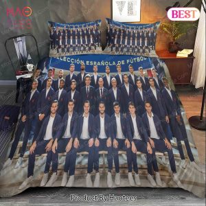 Spain National Football Team Squad World Cup 2022 Bedding Sets Bed Sets, Bedroom Sets, Comforter Sets, Duvet Cover, Bedspread