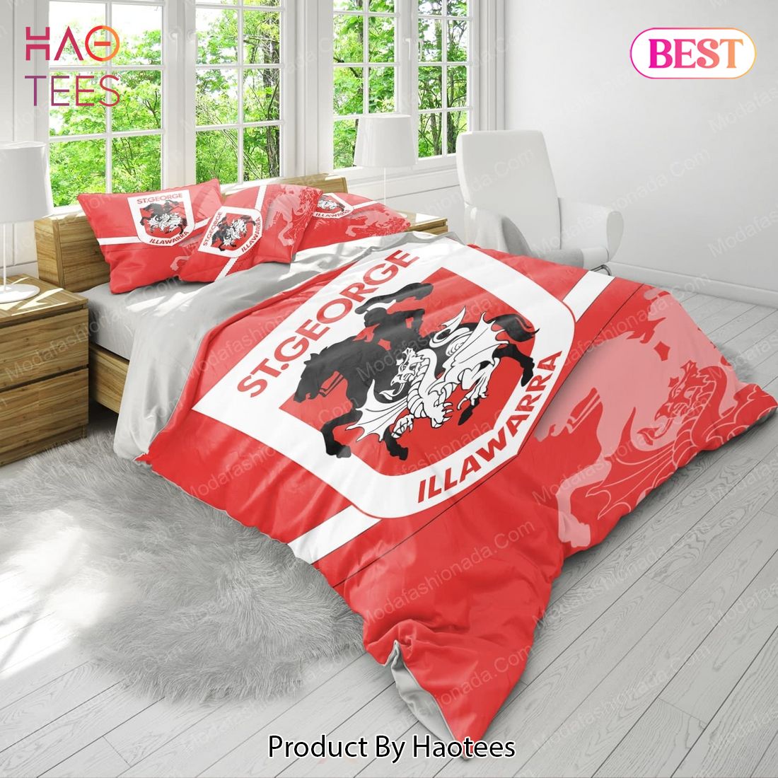 St. George Illawarra Dragons Logo Bedding Sets Bed Sets, Bedroom Sets, Comforter Sets, Duvet Cover, Bedspread St. George Illawarra Dragons Logo Bedding Sets Bed Sets, Bedroom Sets, Comforter Sets, Duvet Cover, Bedspread