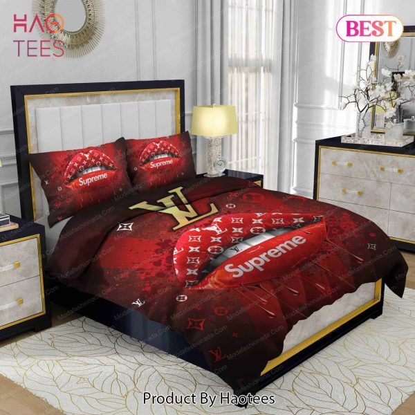 Supreme Louis Vuitton Bed Sets, Bedroom Sets, Comforter Sets, Duvet Cover, Bedspread