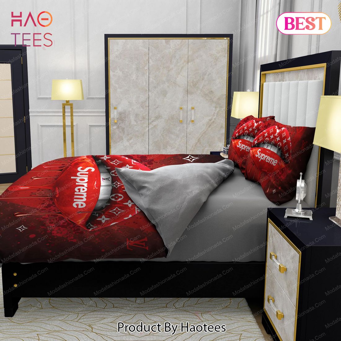 Supreme Louis Vuitton Bed Sets, Bedroom Sets, Comforter Sets, Duvet Cover, Bedspread