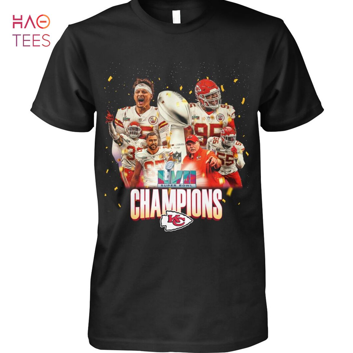 LVII Super Bowl Champions Kansas City Chiefs KC T-Shirt