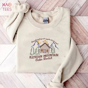 Acortar Illyrians Mountain Cabin Rental Embroidered Shirt