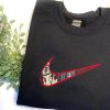 Anime Embroidered Custom Embroidered Nke Embroidered Shirt