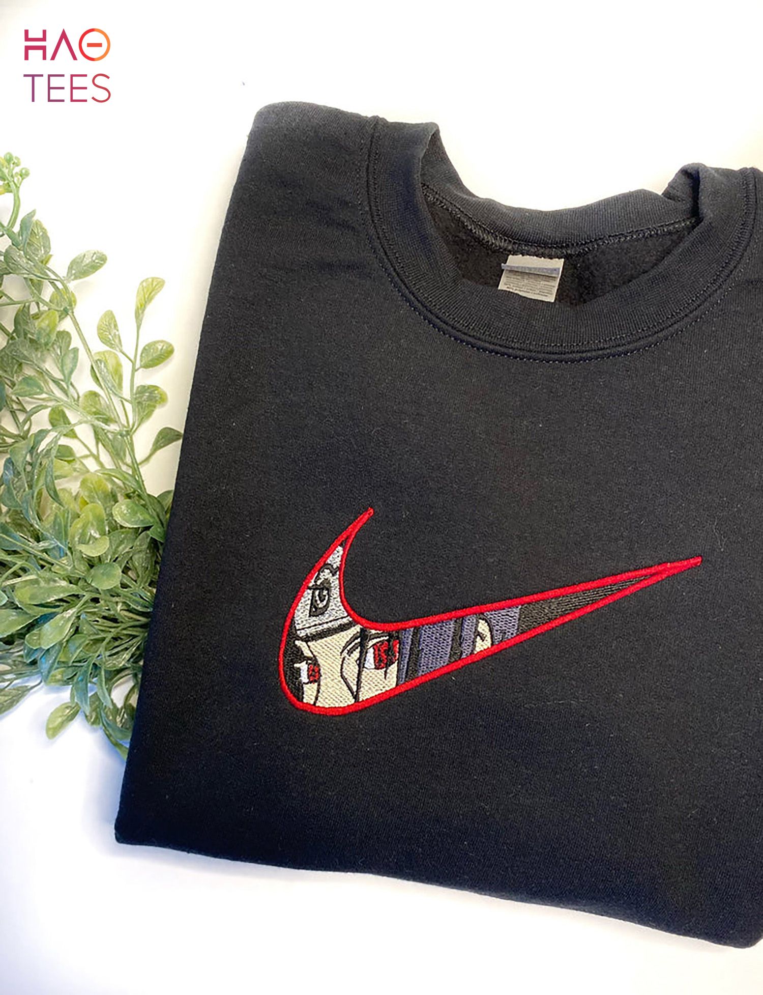 Anime Embroidered Custom Embroidered Nke Embroidered Shirt Anime Embroidered Custom Embroidered Nke Embroidered Shirt
