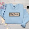 Anime Zoro Crewneck Anime Embroidered Anime Shirt