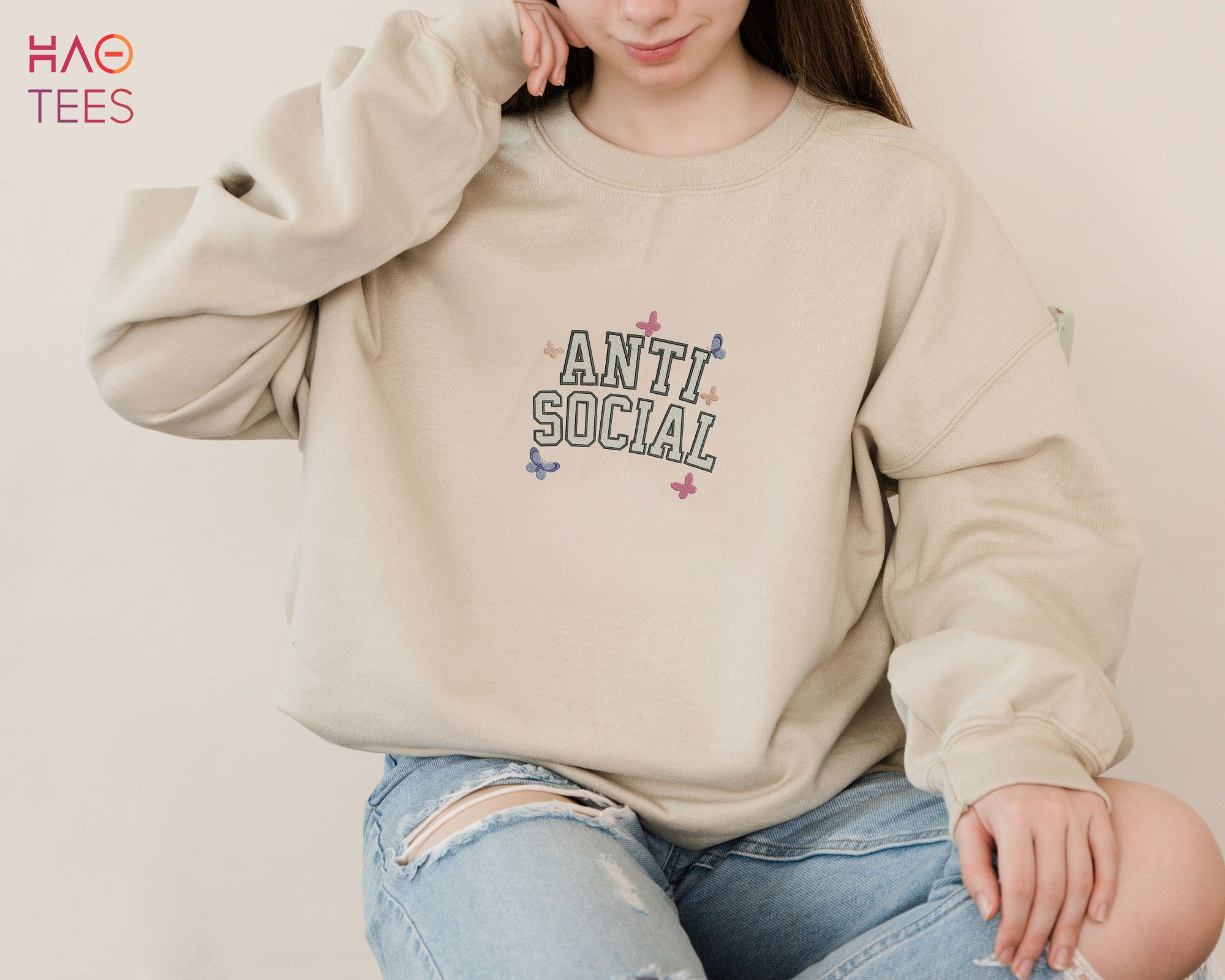 Preppy Womens Sweatshirt Gift Trendy Hoodies Aesthetic -  UK