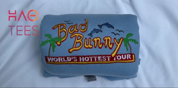 Bad Bunny Embroidered Bad Bunny Crewneck Un Verano Sin Ti Bad Bunny Album Bad Bunny Heart Bad Bunny Apparel Bunny Shirt