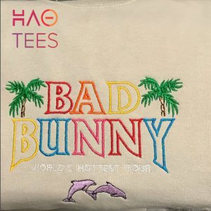 Bad Bunny Embroidered Bad Bunny Crewneck Un Verano Sin Ti Bad Bunny Album Yhlqmdlg Bad Bunny Heart Bad Bunny Apparel Bunny Shirt – ER11