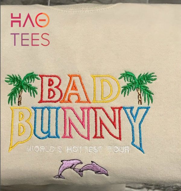 Bad Bunny Embroidered Bad Bunny Crewneck Un Verano Sin Ti Bad Bunny Album Yhlqmdlg Bad Bunny Heart Bad Bunny Apparel Bunny Shirt – ER11