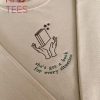 Book Reading Gift Librarian Quote Embroidery I?m With The Banned Funny Embroidery Shirt Book Reading Gift Librarian Quote Embroidery I?m With The Banned Funny Embroidery Shirt