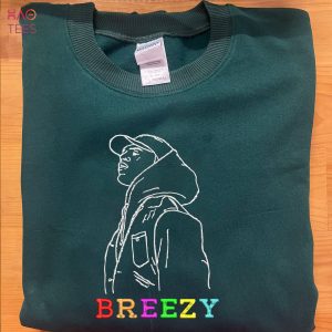 Breezy Brown Embroidered Chris Classic Chris Brown Retro Vintage 90s King Of R&B Vintage Hip Hop Shirt