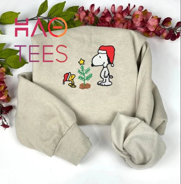 Christmas Embroidered Snoopy Christmas EmbroideredCustom Embroidered Christmas Shirt Christmas Embroidered Snoopy Christmas EmbroideredCustom Embroidered Christmas Shirt