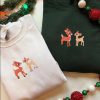 Christmas Embroidered Snoopy Christmas EmbroideredCustom Embroidered Christmas Shirt Christmas Embroidered Snoopy Christmas EmbroideredCustom Embroidered Christmas Shirt