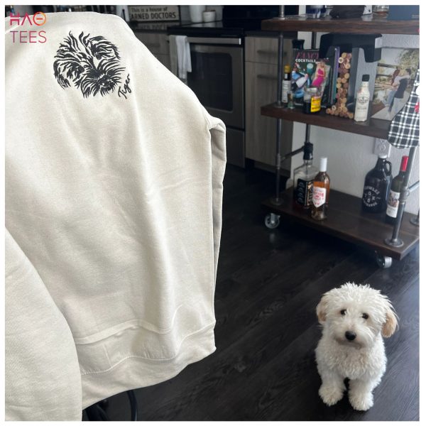 Custom Dog Embroidered Sweatshirt Limited Edition