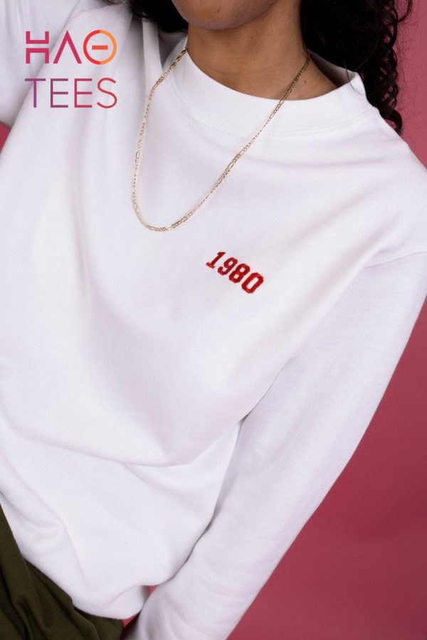 Custom Embroidered Year Sweatshirt