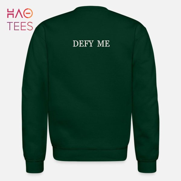 Defy Me inspired Aaron Warner Tattoo quotes Crewneck Embroidered Booktok Bookworm Shirt
