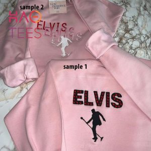 Elvis Presley Embroidered 68 Come Back Unisex Shirt
