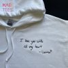 Embroidered Handwriting Sweatshirt