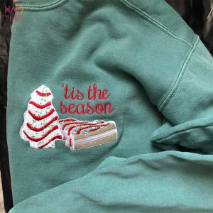 Embroidered Little Debbie Christmas Cakes Tis The Season Shirt