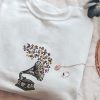 Farm Fresh Christmas Trees Embroidered Crewneck Shirt