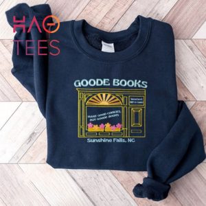 Goode Books Embroidered Crewneck Sunshine Falls Book Lover Emily Henry Shirt