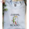 Grinch Embroidered Carry Christmas Tree Shirt