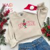 Grinch Embroidered Crewneck Shirt